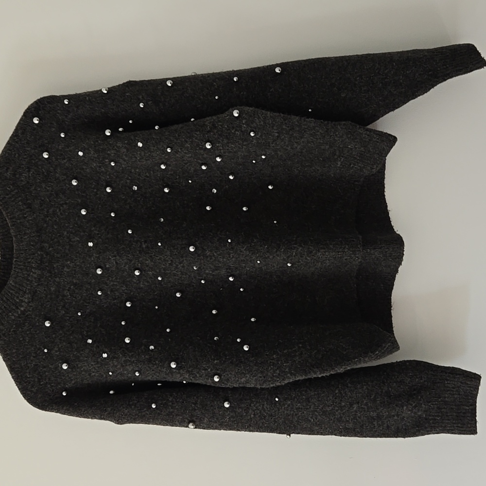 H&M Gray Knit Sweater